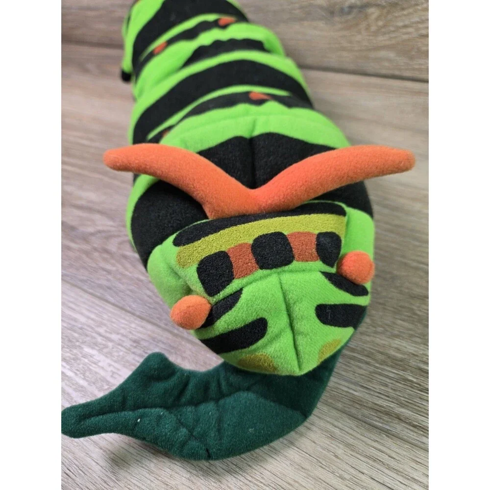 Caterpillar Hand Puppet Great For Story Time, soft 19in